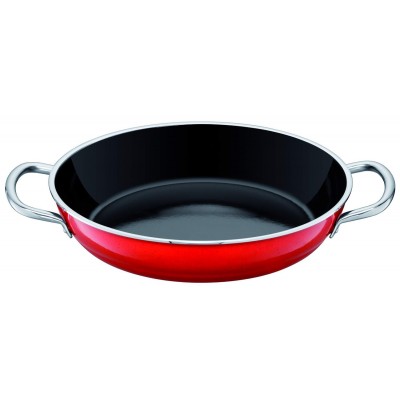 Steke- og Serveringspanne - Silit Energy Red Ø28 cm