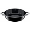 Sautepanne u/lokk - Silit Vitaliano Nero Ø28 cm / 7.5 cm dyp