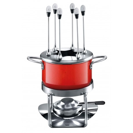 Fondue sett - Silit Energy Red Ø 16 cm