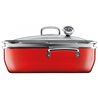 Dampkoker m/stekefunksjon - ecompact 6.7 L (1 innsats) - Energy Red