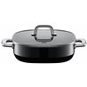 Sautepanne m/lokk - Silit Quadro Black 26x26 cm 2.0 L