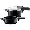 Trykkoker - Sicomatic t-plus Duo Black 2 deler