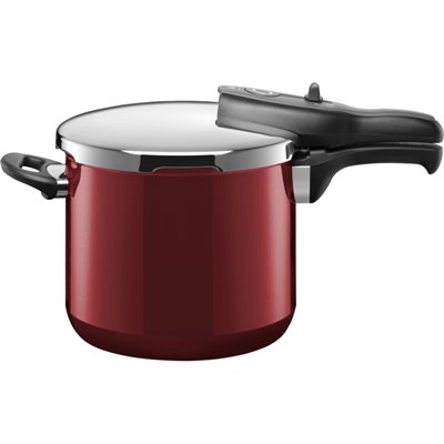 Trykkoker - Sicomatic t-plus Rosso Ø22 cm / 6.5 L